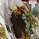 Набор елочных игрушек «Баба-Яга», 5 шт. Елочные игрушки. ArtGalleryDecor. Интернет-магазин Ярмарка Мастеров.  Фото №2