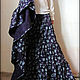 Long skirt 'Ink'. Skirts. Jahlighta (Jahlighta). Online shopping on My Livemaster.  Фото №2