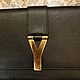 Винтаж: Клатч YSL Y-Linge с пылевым мешком и оригинальными бирками. Сумки винтажные. Chic bags. Ярмарка Мастеров.  Фото №10