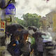 Watercolour - 'St. Petersburg Summer showers'. Pictures. Artgrafika. Online shopping on My Livemaster.  Фото №2