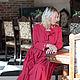 Заказать Платье-бохо из красного хлопка art.219b. MUHA (vintagechic). Ярмарка Мастеров. . Платья Фото №3