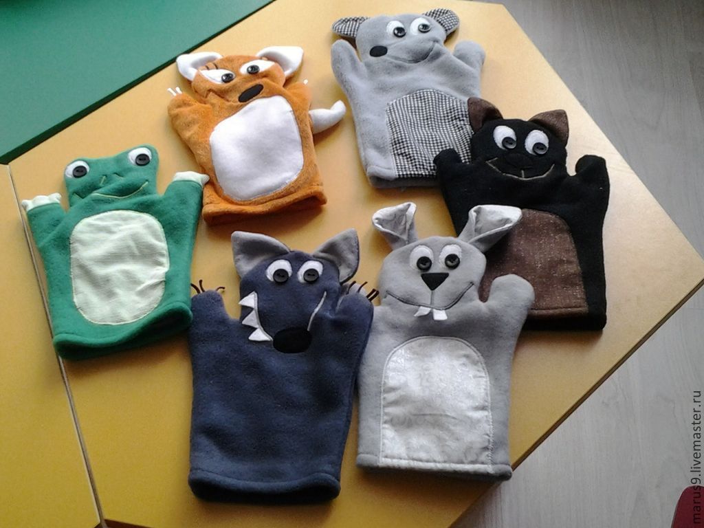 Куклы-перчатки своими руками