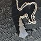 Винтаж: Кулон на цепочке «Серьёзная барышня» (Англия). Колье винтажные. СКАРАБЕИ Времени (Scarabs' time). Ярмарка Мастеров.  Фото №10