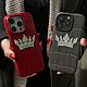 Чехол на iPhone 16 Pro Max из кожи крокодила с короной. Чехол. Маргарита. Ярмарка Мастеров.  Фото №5