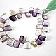 Микс камней 9-13мм нить 19см. Бусины. Beads. Интернет-магазин Ярмарка Мастеров.  Фото №2