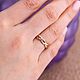 Обручальные кольца Диадема и Друид, пара, золото 585, турмалин. Кольца. Organic Jewelry. Серебро и золото. Ярмарка Мастеров.  Фото №4