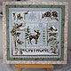 Sampler: A window into Christmas. Panels. FavoriteStitch. Online shopping on My Livemaster.  Фото №2