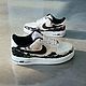 Кроссовки белые Nike Air Force 1 унисекс, кастом ручная роспись япония. Кроссовки. Olgavolgoart. Роспись одежды и обуви. Кастом. Интернет-магазин Ярмарка Мастеров.  Фото №2