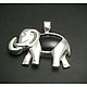 Elephant pendant with natural black onyx. Pendant. 925 sterling silver PR. Pendant. Silver-Sity (serebro-kvartal). Online shopping on My Livemaster.  Фото №2