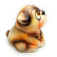 Ceramic figurine 'Pug'. Figurine. aboka. My Livemaster. Фото №4