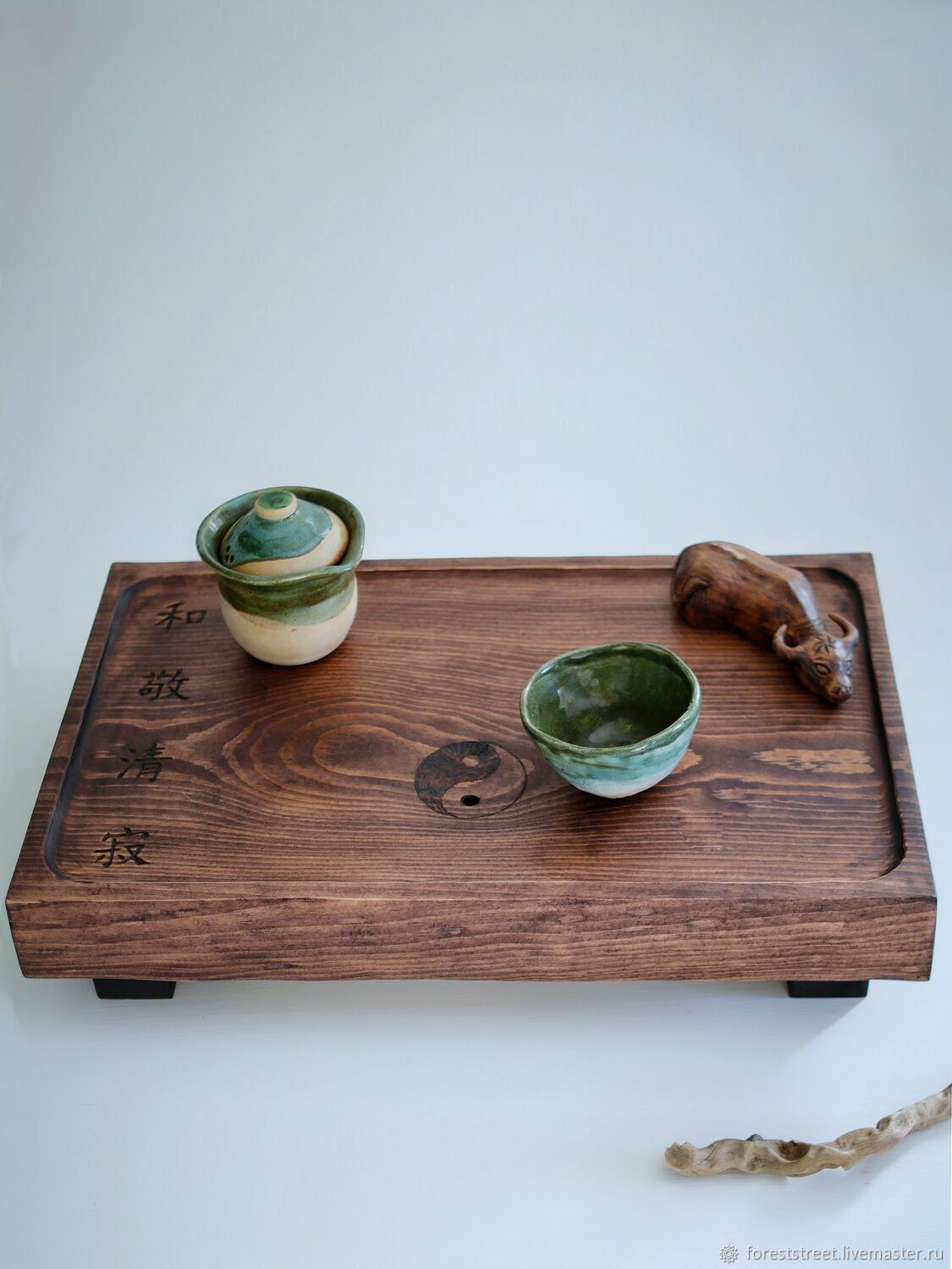 Shepherd Yin Yang tea board for tea ceremony tray купить на Ярмарке