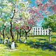 Spring. Solntsevo #3. Oil painting, Pictures, Moscow,  Фото №1