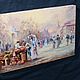 Oil painting 'Flower market' in the baguette. Pictures. Zhanne Shepetova. Online shopping on My Livemaster.  Фото №2