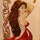 Picture of beads'Layla'. Pictures. Elena (embroidery icons, pictures). Online shopping on My Livemaster.  Фото №2