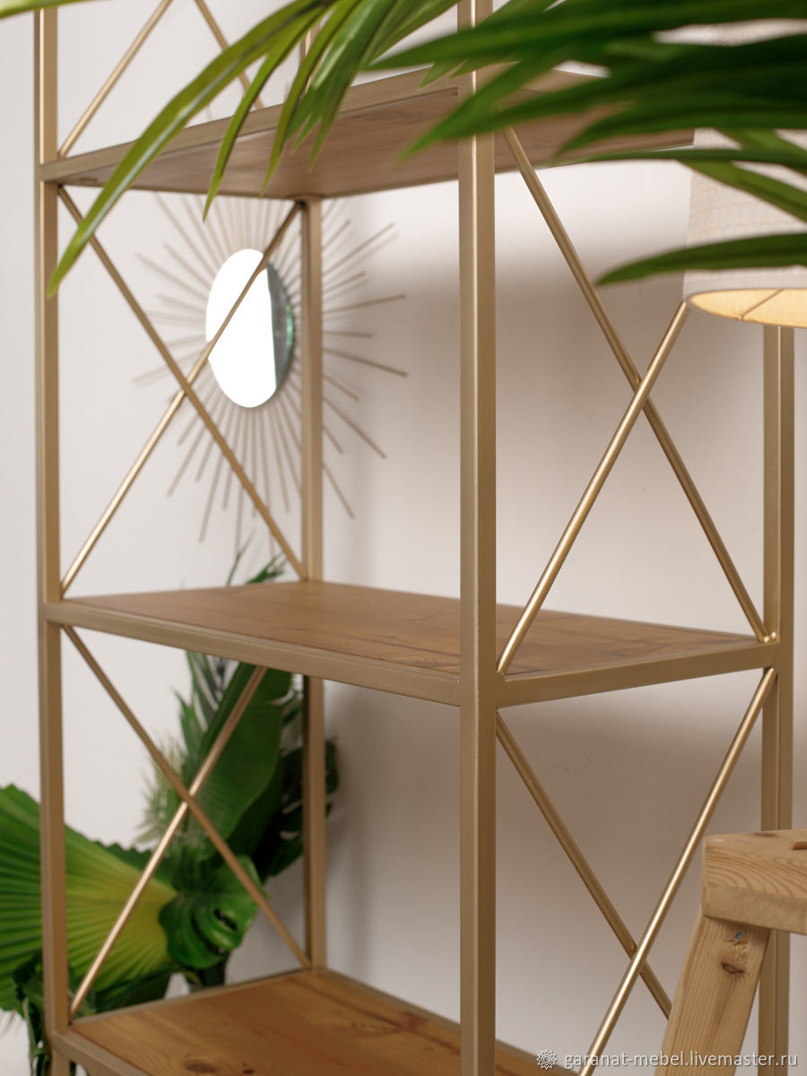Стеллаж из массива Natur-Gold в интернет-магазине на Ярмарке Мастеров ...