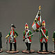 Tin soldier 54mm. Set of 5 figures. Suvorov. RUSSIA, Military miniature, St. Petersburg,  Фото №1