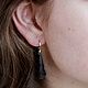 Серьги готические. Ночь летучих мышей. Полимерная глина. Серьги классические. Милые зверята. Ярмарка Мастеров.  Фото №6