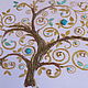 Panel: 3D ' tree of HAPPINESS'. Panels. vlastelin-kolets (vlastelin-kolets). Интернет-магазин Ярмарка Мастеров.  Фото №2