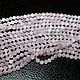 Кунцит 3,5мм нить 38см. Бусины. Beads. Ярмарка Мастеров.  Фото №4