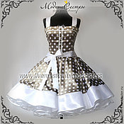 Одежда handmade. Livemaster - original item Womens dress polka dot Art.-030. Handmade.