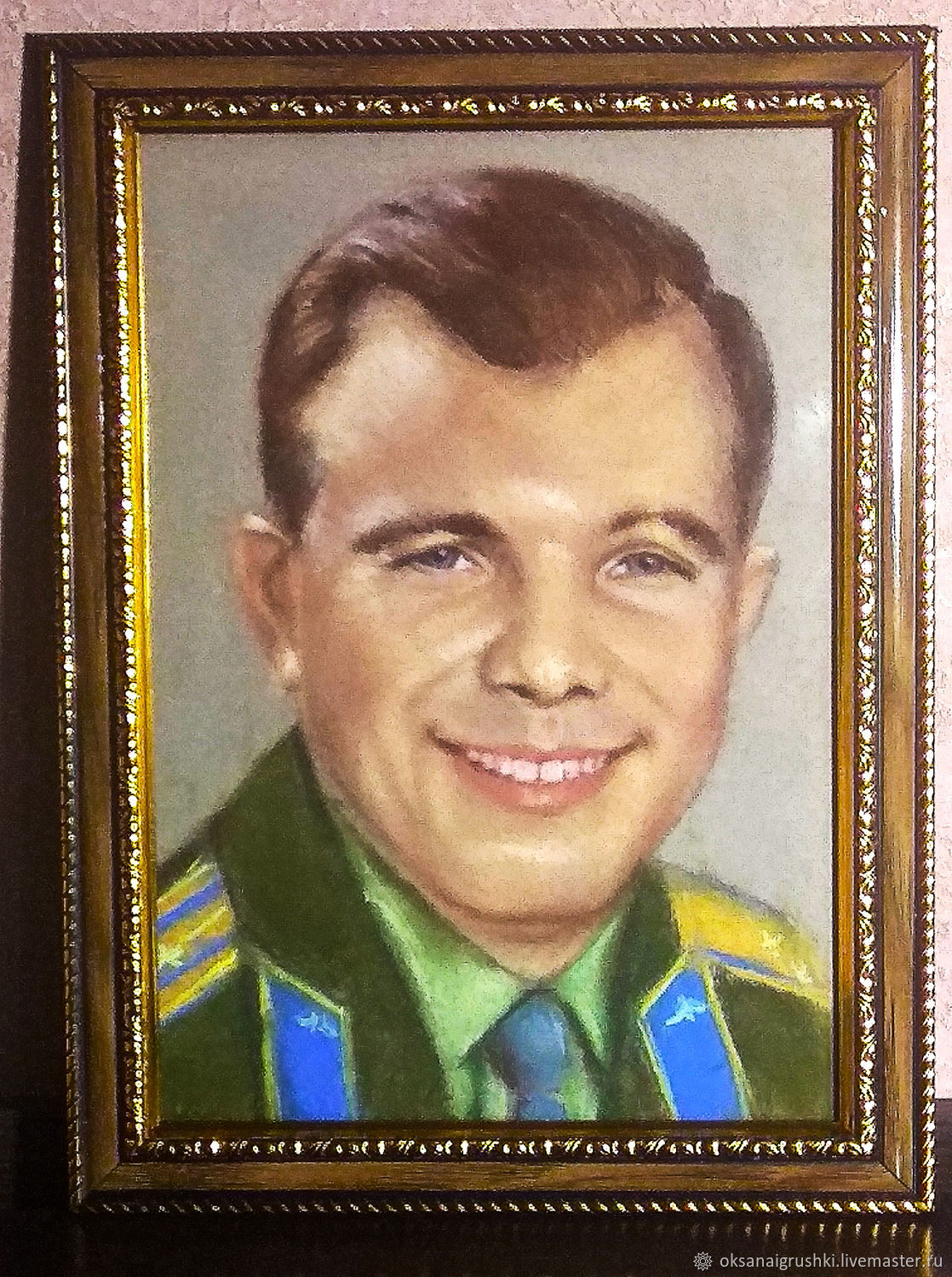 Портрет Юрия Гагарина Гагарина