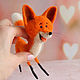 Funny Fox. Felted Toy. ufawooltoys (ufawooltoys). My Livemaster. Фото №4