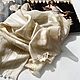 Заказать Винтаж: Редкий винтаж, шёлк-деворе, шарф ERRE в оттенке Ванильный крем. Италия. Vintage-bazaar. Ярмарка Мастеров. . Платки винтажные Фото №3