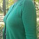  Кардиган с ажурной вставкой. Кардиганы. URAZOVA     knitting store. Интернет-магазин Ярмарка Мастеров.  Фото №2