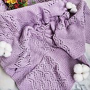 Работы для детей, handmade. Livemaster - original item Knitted plaid 