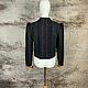 Order 'Isabel' cardigan jacket woolen black cropped. WOOLY COUTURE Svetlana. Livemaster. . Jackets Фото №3