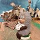 Ёжик в тумане валяная игрушка. Войлочная игрушка. Шерстяной зоопарк (woolzooru). Ярмарка Мастеров.  Фото №8