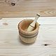Order The wooden mortar. Tableware made of cedar. SiberianBirchBark (lukoshko70). Livemaster. . Ware in the Russian style Фото №3