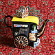 Винтаж: Коллекционный чайник Ringtons Tea Merchant. Чайники винтажные. Fancy teapots. Ярмарка Мастеров.  Фото №4