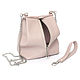Pink small Handbag Crossbody sack Purse with chain. Crossbody bag. BagsByKaterinaKlestova (kklestova). My Livemaster. Фото №4