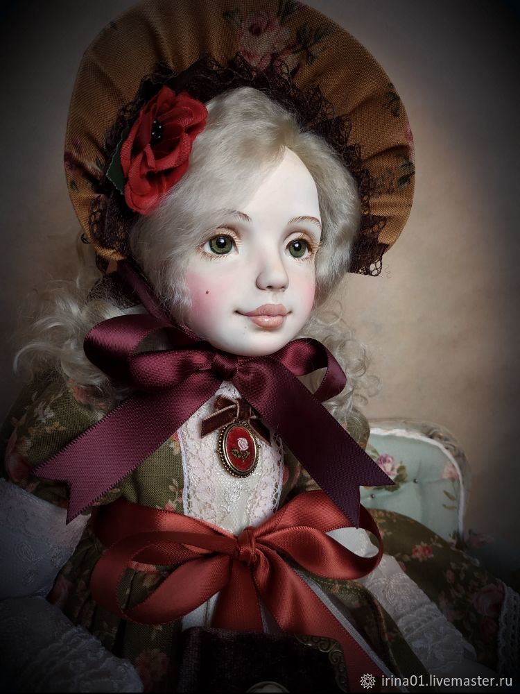 Мечтаешь о кукле. Куклы Ирины Носковой. Кукла мечтающая.