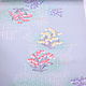 Japanese silk. Crepe 'Arabic blue', Fabric, Chelyabinsk,  Фото №1
