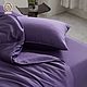 Order Tencel bed linen purple with a sheet. Постельное. Felicia Home. Качество + Эстетика. Livemaster. . Bedding sets Фото №3
