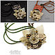 Golden Openwork Pendant (695) designer jewelry. Pendant. Svetlana Parenkova (parenkova). My Livemaster. Фото №6