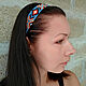 Boho-style beaded elastic band Hair Hoop. Headband. StylishThings4U. Online shopping on My Livemaster.  Фото №2