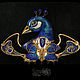 Заказать La danse du paon bleu azur. Grimoire La poule noire. Ярмарка Мастеров. . Комплекты украшений Фото №3
