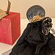 Утка балерина, интерьерная, миниатюра, карманная кукла. Мини фигурки и статуэтки. Ника Зубарева  (verona.varona). Ярмарка Мастеров.  Фото №4