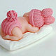 Silicone molds for soap Baby in a knitted cap and diapers. Form. Hobbypage. Online shopping on My Livemaster.  Фото №2