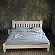 Кровать из массива лиственницы. Кровати. Семейная мастерская 'Панихин'. Интернет-магазин Ярмарка Мастеров.  Фото №2