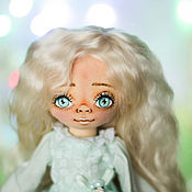 Текстильная кукла "Снежинка"