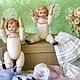 interior doll: Lizonka and Nikolenka. Interior doll. Nadezhda Belova Christmas gift. My Livemaster. Фото №4