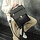 Men's bag: Men's Brown Leather Tablet Bag Mod. C96-122. Men\'s bag. Natalia Kalinovskaya. My Livemaster. Фото №6