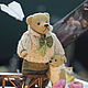 Teddys made by Svetlana Shelkovnikova Fair masters-Teddy bear Svetlana Shelkovnikova Teddy Bear handmade.
