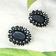 Серьги, кольцо 19,0 с сапфиром из серебра. Комплекты украшений. Silveralbina. Ярмарка Мастеров.  Фото №10