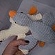 Гусь обнимусь. Амигуруми куклы и игрушки. Ольга Варюшина. Интернет-магазин Ярмарка Мастеров.  Фото №2