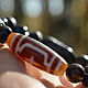 Order Men's talisman bracelet with Ji bead, Karelian Shungite. Jewerly for Happiness. Livemaster. . Bead bracelet Фото №3